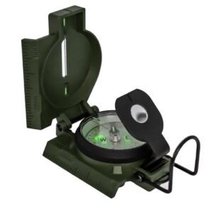 Brunton H**-3 Tritium Lensatic Compass, military-grade navigation tool.